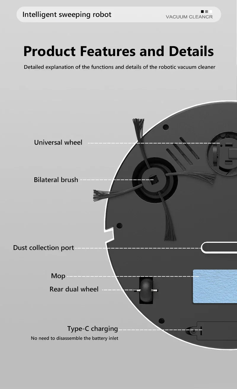 Smart Sweep Robot Vacuum