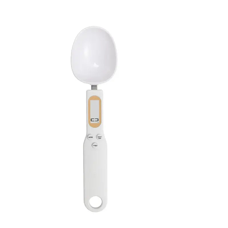 500g/0.1g Weight Measuring Spoon Portable LCD Digital Kitchen Scale Electronic Food Measuring Spoon Scale Kitchen Tool for Food Klick & Snap