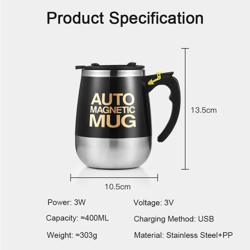 Magic Self-Stirring Coffee Mug