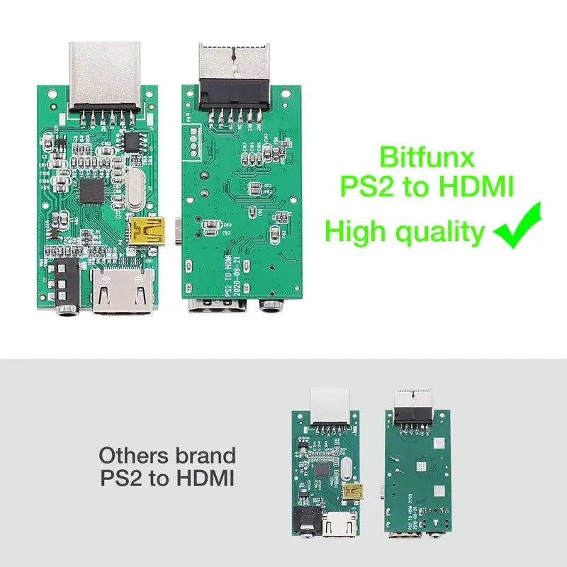 2026 New PS2 to HDMI Converter 1080P HD Video Audio Adapter for PlayStation 2 Game Console Klick & Snap