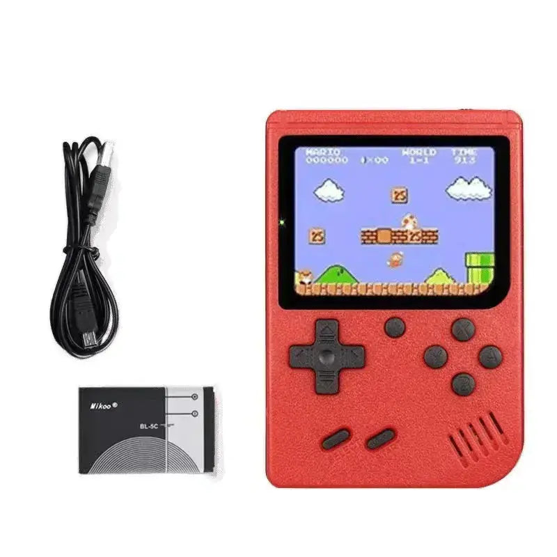 Retro Classic Handheld Game Console 400 Games Rechargeable Portable Mini Game Player Support TV Connection Kids Birthday Gift Klick & Snap
