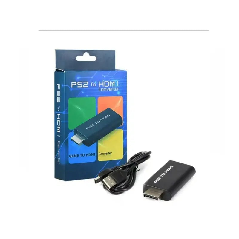 2026 New PS2 to HDMI Converter 1080P HD Video Audio Adapter for PlayStation 2 Game Console Klick & Snap
