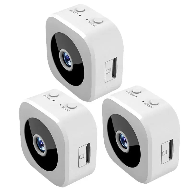 Mini HD Wifi Smart Monitor Surveillance Camera Video Voice DV Recorder Indoor Covert Wireless Security Camera Small Nanny Cam Klick & Snap