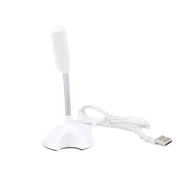 USB Microphone For Laptop And Computers Adjustable Studio Singing Gaming Streaming Mikrofon Stand Mic With Holder Desktop Klick & Snap