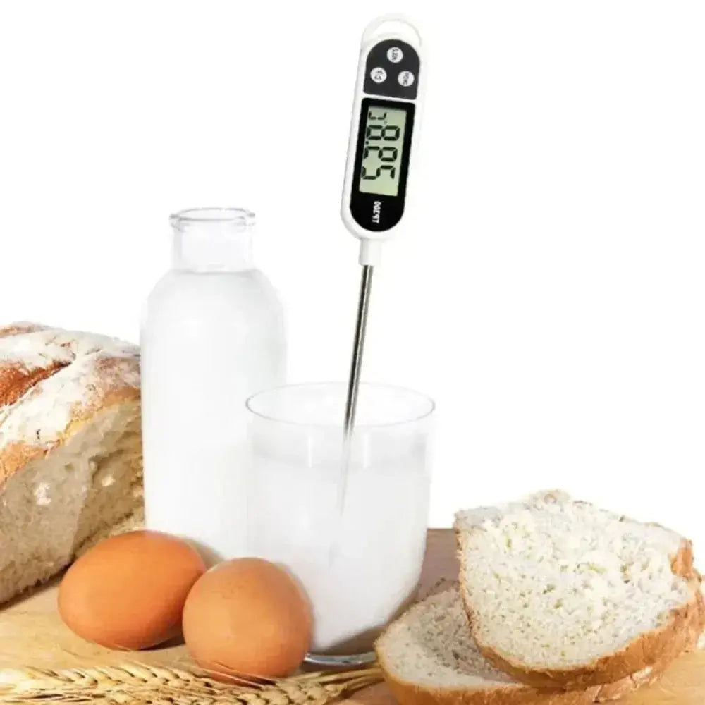 Food Thermometer TP300 Digital Kitchen Water Oil Thermometer for Meat Cooking Food Probe BBQ Electronic Oven Kitchen Tools Klick & Snap
