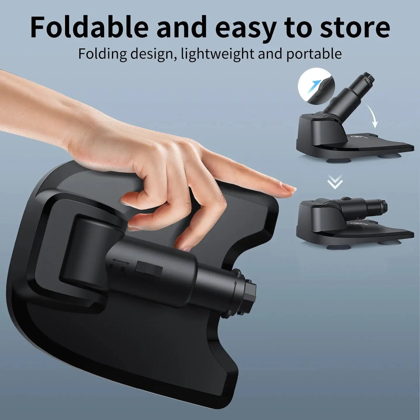 HONCAM Universal Racing Wheel Stand for Switch & Switch2 Joycon Game Wheel Controller with Secure Suction Cup Base for NS2 Acces Klick & Snap