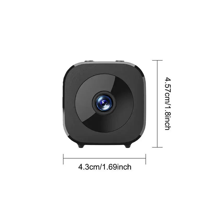 Mini HD Wifi Smart Monitor Surveillance Camera Video Voice DV Recorder Indoor Covert Wireless Security Camera Small Nanny Cam Klick & Snap