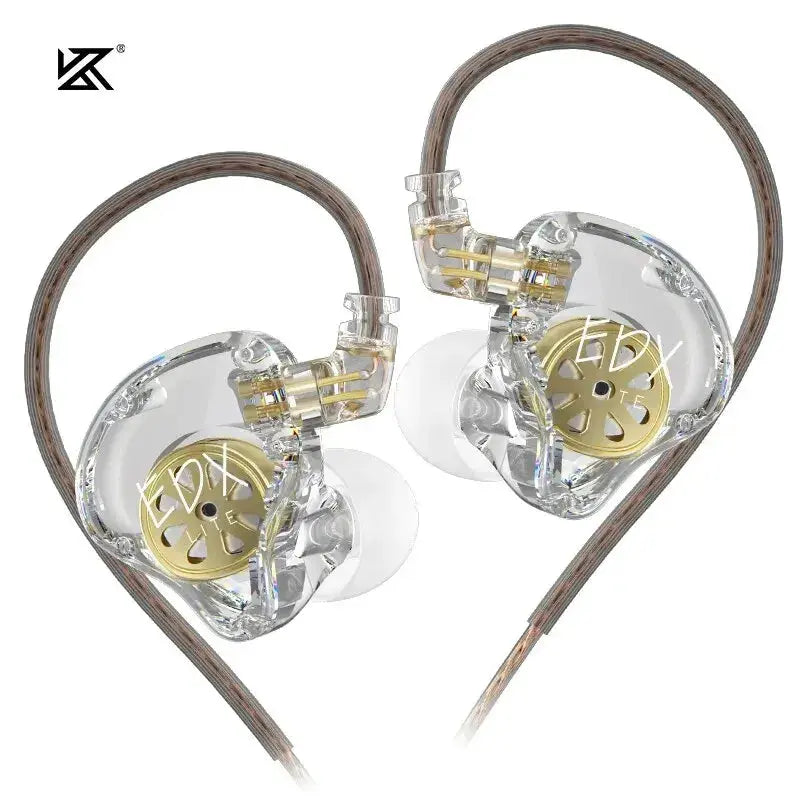 KZ EDX Lite HIFI Bass Earphones Stereo Music Earbuds In Ear Monitor Stage Live Headphones Gaming Sports Headset Klick & Snap