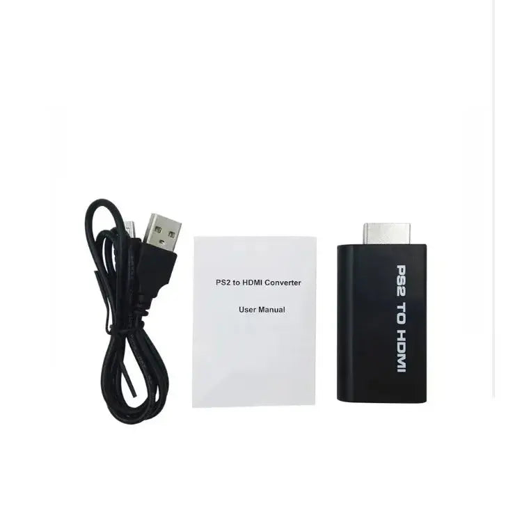 2026 New PS2 to HDMI Converter 1080P HD Video Audio Adapter for PlayStation 2 Game Console Klick & Snap