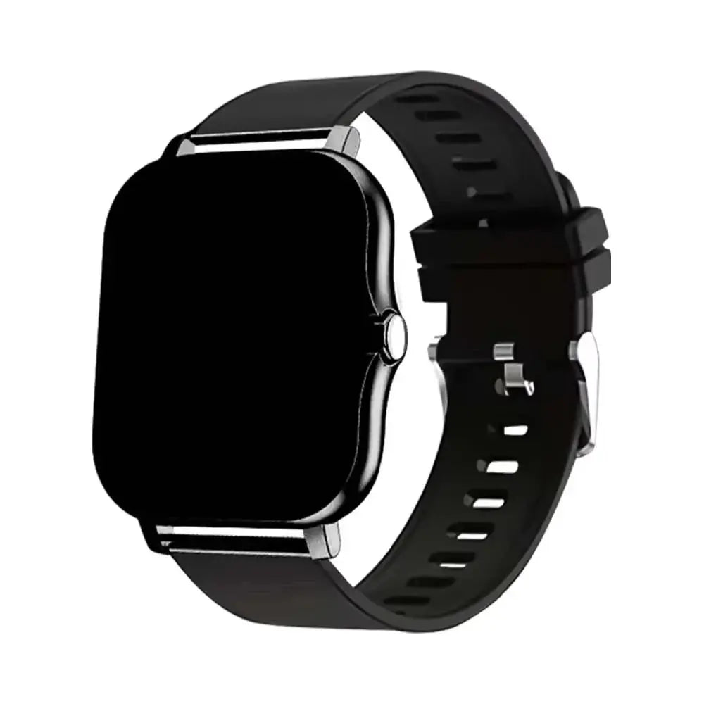 LAXASFIT 2025 New Smart Watch for Men Women Gift Full Touch Screen Sports Fitness Watch Bluetooth Call Digital Smartwatch Klick & Snap
