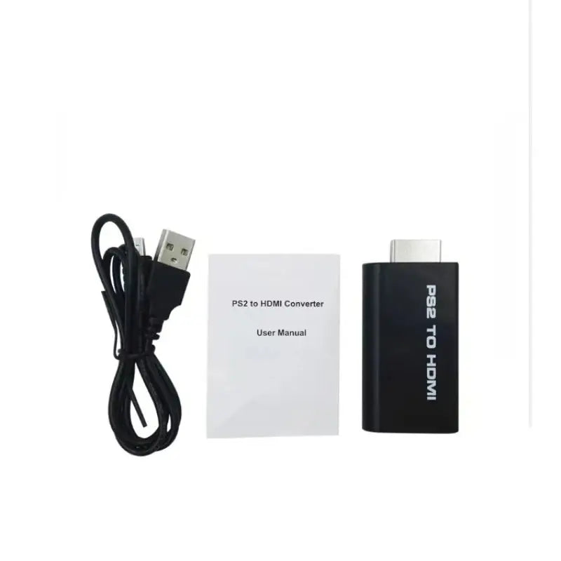 2026 New PS2 to HDMI Converter 1080P HD Video Audio Adapter for PlayStation 2 Game Console Klick & Snap
