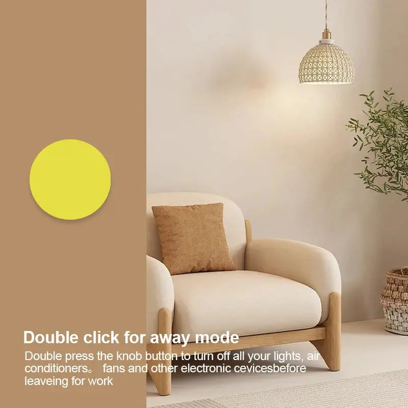 Tuya Zigbee Smart Wireless Scene Button Switch Remoter Multi-scene Linkage Conneting Support Alexa Goolge Home Voice Assitant Klick & Snap