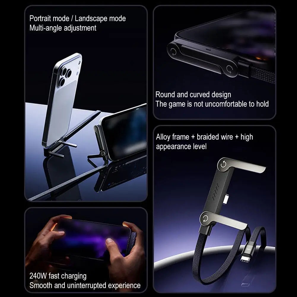 Foldable Phone Charger Stand