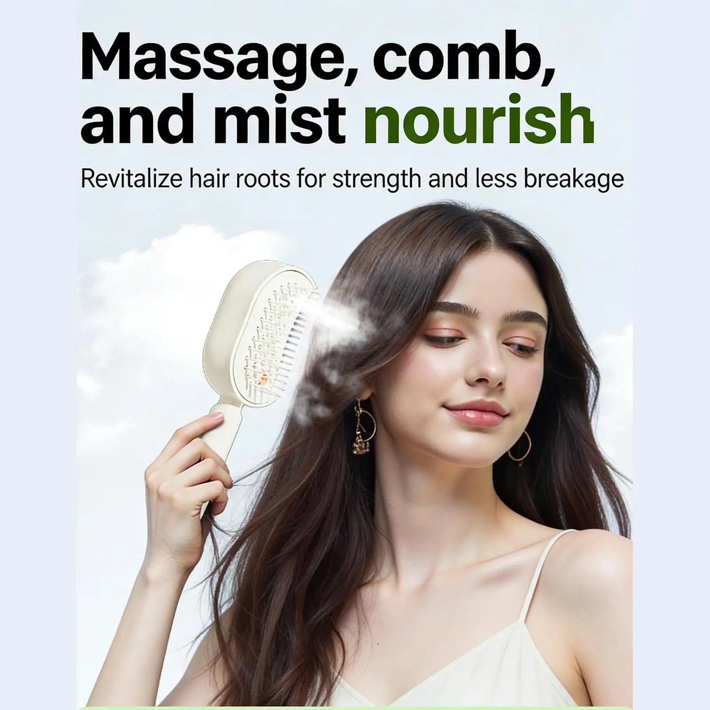 Steam Hair Smoothing Brush