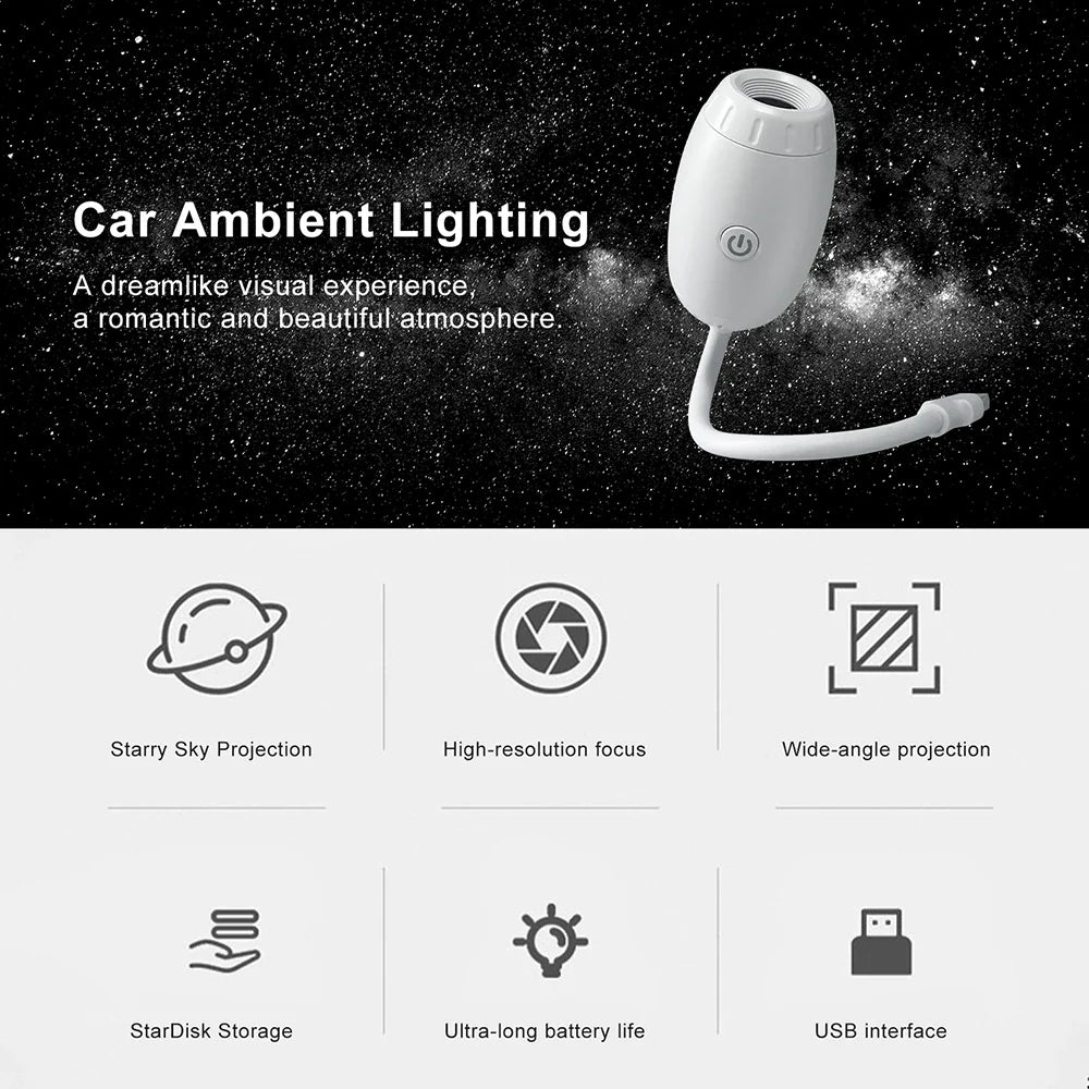 Galaxy Car Mood Light