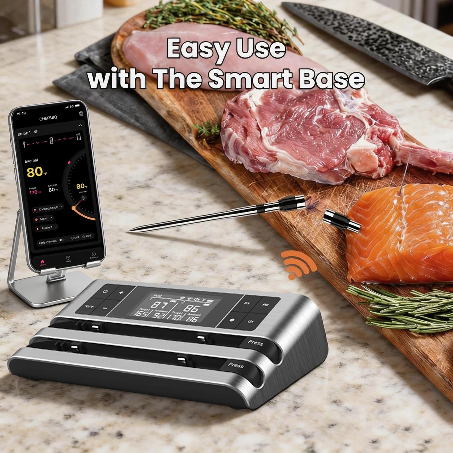 Smart Grill Master Thermometer